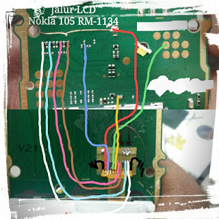 Nokia 105 lcd ways nokia 105 display ways nokia 105 light solution